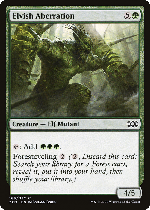 Elvish Aberration (2XM-165) - common - Foil