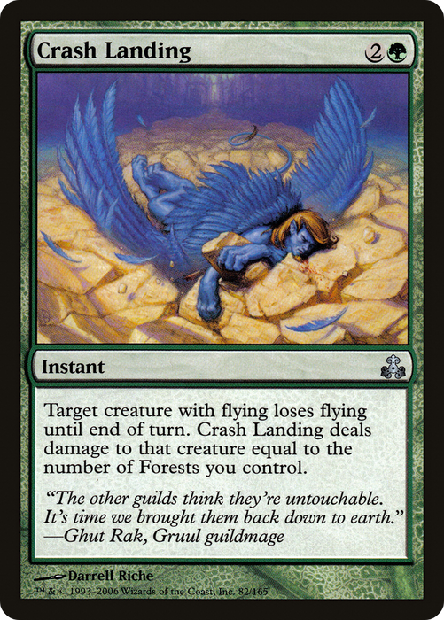 Crash Landing (GPT-082) - uncommon
