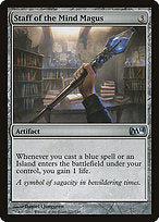 Staff of the Mind Magus (M14-221) - uncommon