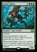 Gruff Triplets (WOE-172) - rare