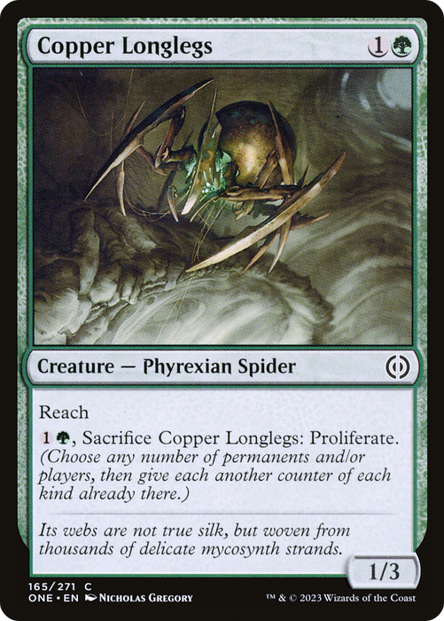 Copper Longlegs (ONE-165) - common - Foil