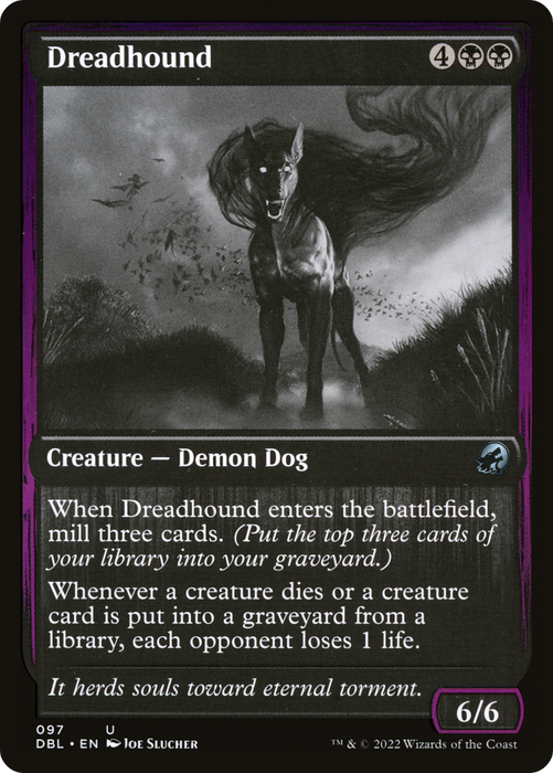 Dreadhound (DBL-097) - uncommon - Foil