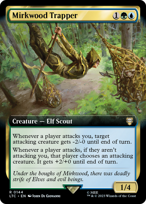 Mirkwood Trapper (LTC-144) - rare: (Extended Art)