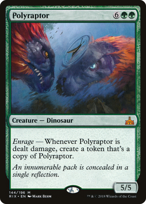 Polyraptor (RIX-144) - mythic - Foil