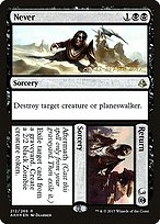 Never // Return (PRE-212S) - rare - Foil