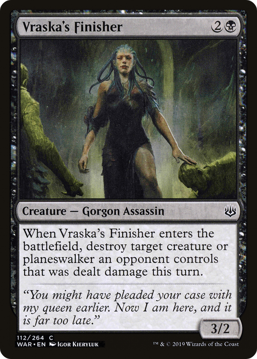 Vraska's Finisher (WAR-112) - common - Foil
