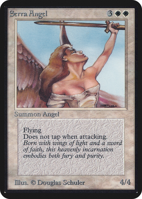 Serra Angel (LEA-039) - uncommon