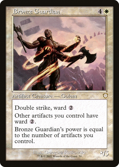Bronze Guardian (BRC-070) - rare
