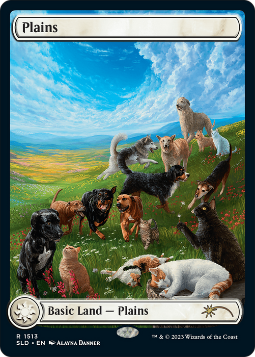 Plains (SLD-1513) - rare: (Full Art) - Foil