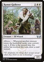 Rumor Gatherer (SNC-029) - uncommon - Foil