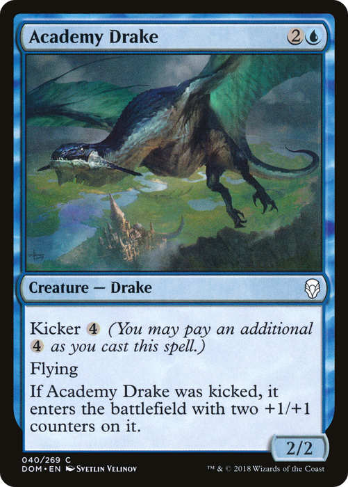 Academy Drake (DOM-040) - common - Foil