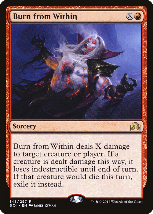 Burn from Within (SOI-148) - rare - Foil