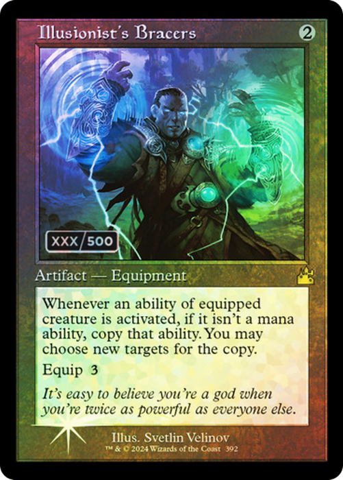 Illusionist's Bracers (RVR-392Z) - rare - Foil