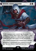 Roshan, Hidden Magister (ACR-133) - uncommon: (Showcase) (Borderless)