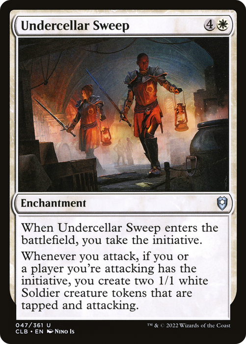 Undercellar Sweep (CLB-047) - uncommon - Foil