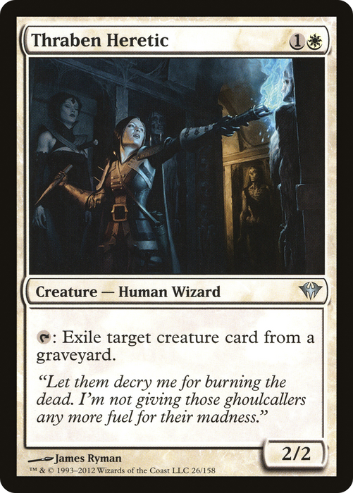 Thraben Heretic (DKA-026) - uncommon