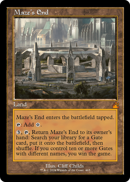 Maze's End (RVR-465) - mythic - Foil
