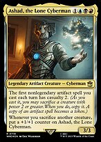Ashad, the Lone Cyberman (WHO-718) - rare - Foil