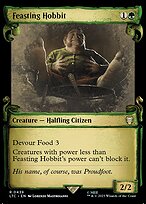 Feasting Hobbit (LTC-439) - rare: (Showcase)