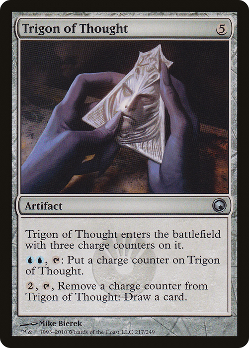 Trigon of Thought (SOM-217) - uncommon - Foil