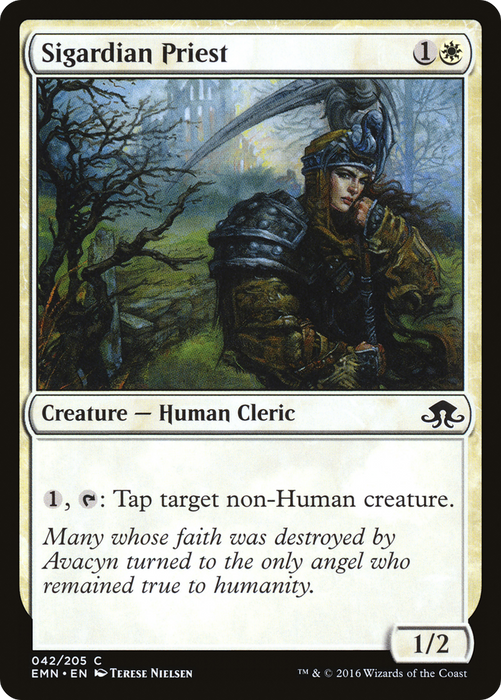 Sigardian Priest (EMN-042) - common