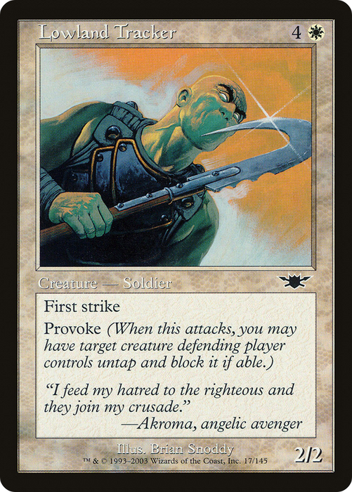 Lowland Tracker (LGN-017) - common