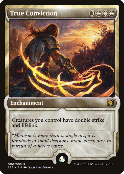 True Conviction (SS2-006) - rare - Foil