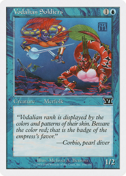 Vodalian Soldiers (6ED-104) - common