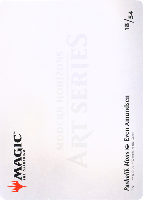 Pashalik Mons // Pashalik Mons (AMH1-018) - common (Borderless)