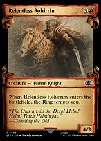 Relentless Rohirrim (LTR-595) - common: (Showcase) - Foil