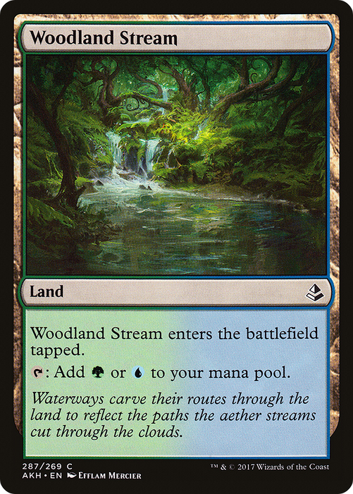 Woodland Stream (AKH-287) - common