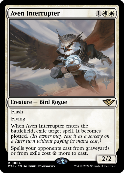 Aven Interrupter (PPOTJ-04P) - rare - Foil