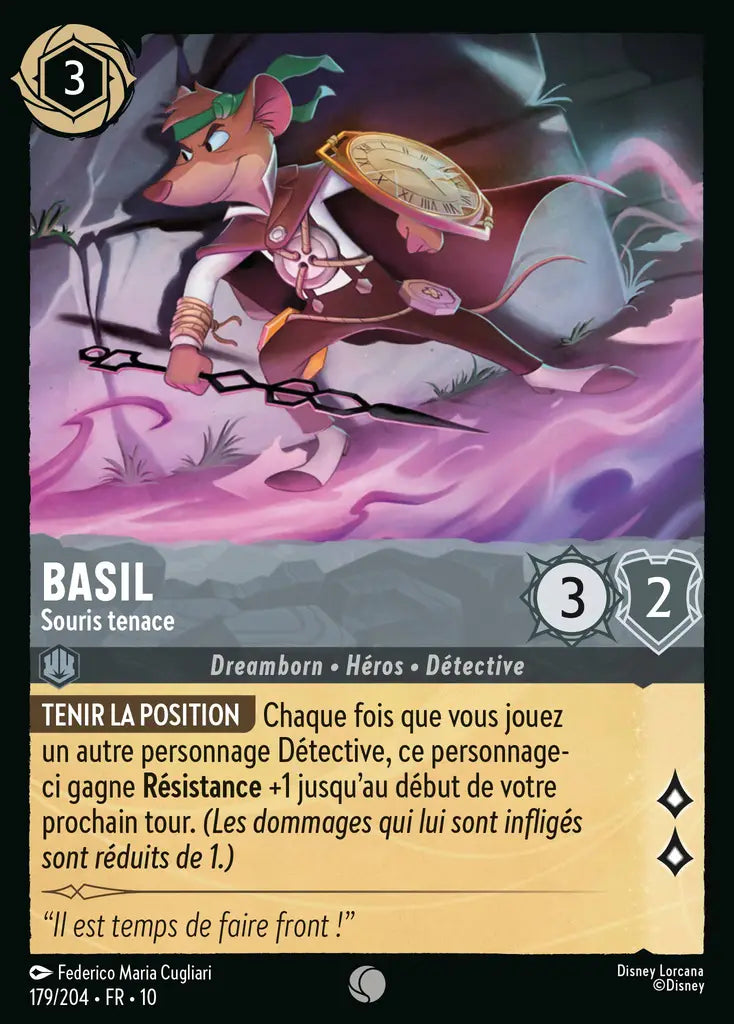 Basil - Souris tenace (179/204) - LDLP - Commune