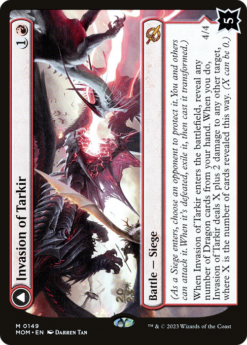 Invasion of Tarkir // Defiant Thundermaw (PRE-149S) - mythic - Foil