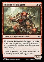 Rubblebelt Braggart (MKM-143) - common - Foil