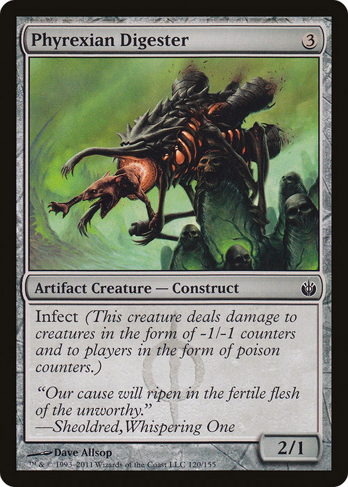 Phyrexian Digester (MBS-120) - common - Foil