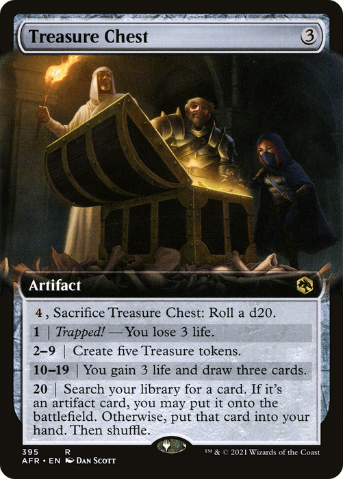 Treasure Chest (AFR-395) - rare: (Extended Art)