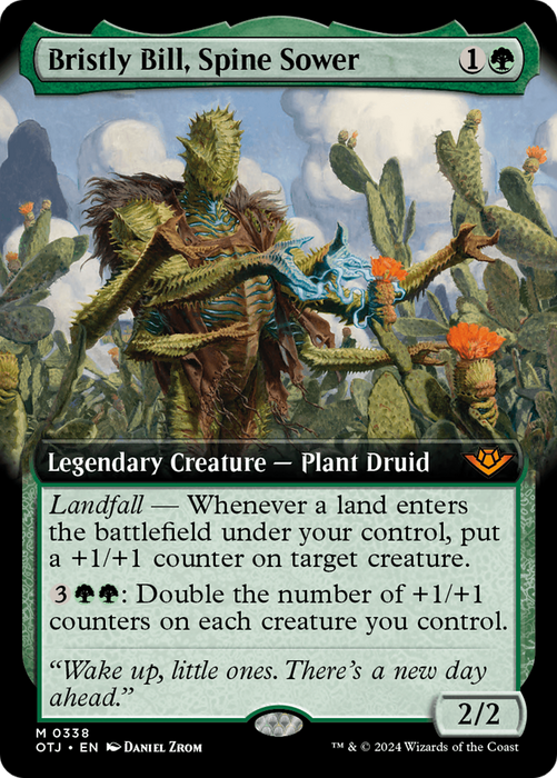Bristly Bill, Spine Sower (OTJ-338) - mythic: (Extended Art)