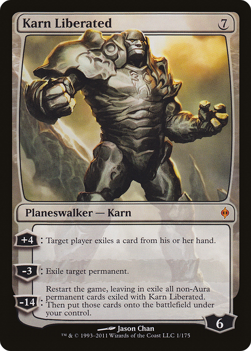 Karn Liberated (NPH-001) - mythic - Foil