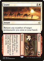 Leave // Chance (HOU-153) - rare - Foil