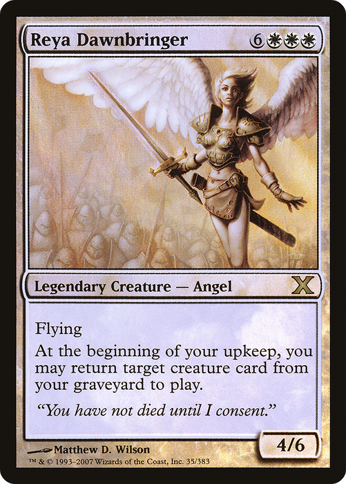 Reya Dawnbringer (10E-35★) - rare - Foil