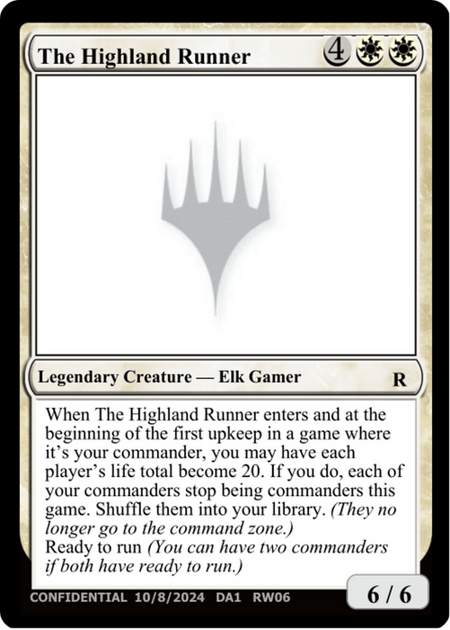 The Highland Runner (UNK-RW06B) - rare