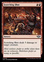 Scorching Shot (OTJ-145) - uncommon