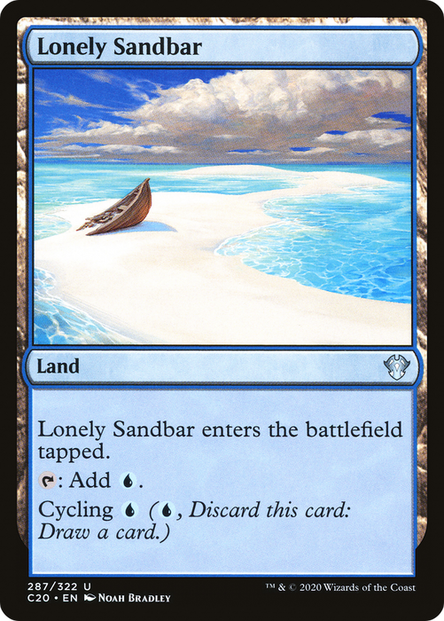 Lonely Sandbar (C20-287) - uncommon
