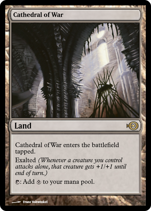 Cathedral of War (PRM-45215) - rare - Foil