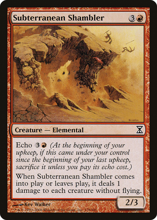 Subterranean Shambler (TSP-178) - common