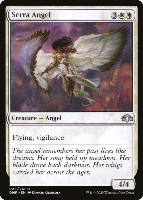 Serra Angel (DMR-025) - uncommon