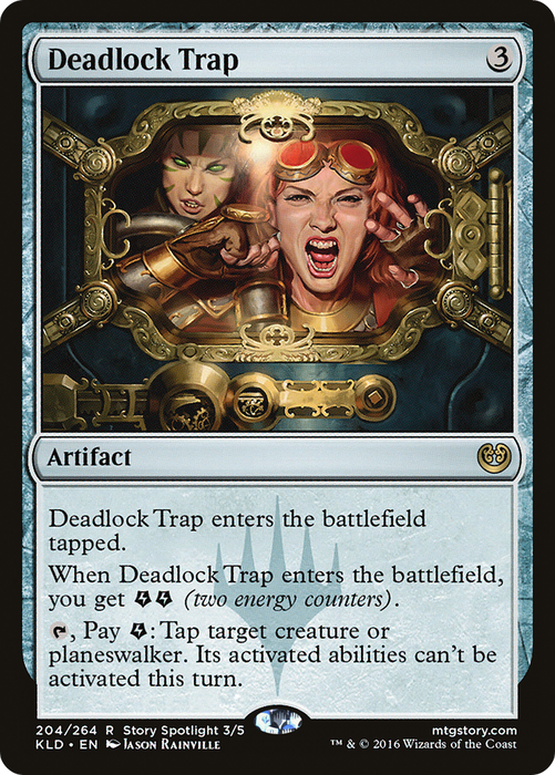 Deadlock Trap (KLD-204) - rare - Foil
