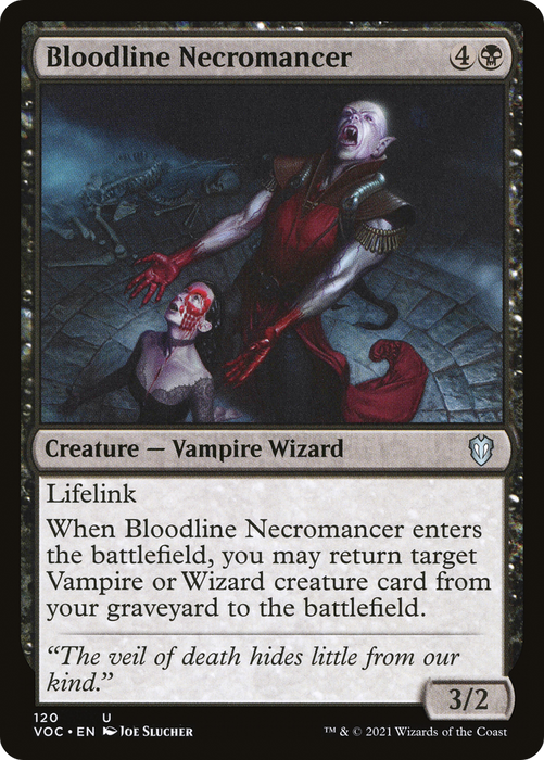 Bloodline Necromancer (VOC-120) - uncommon