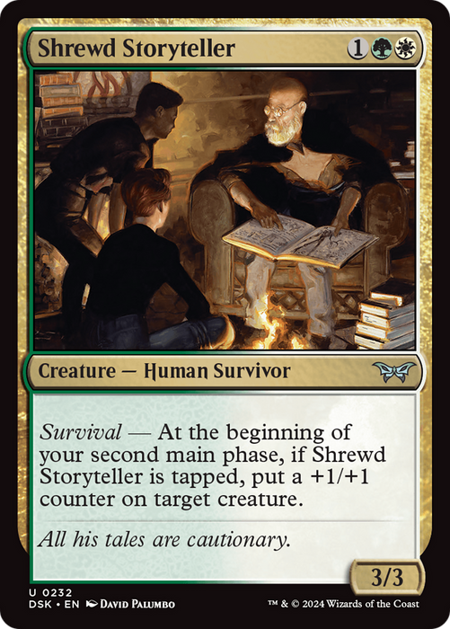 Shrewd Storyteller (DSK-232) - uncommon
